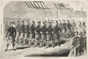 Winslow Homer American Prints: The Seventy-Ninth Regiment (Highlanders) New York State Militia