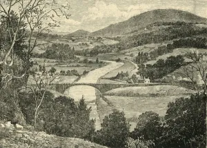 Shropshire Prints: The Severn, from Benthall Edge, 1898. Creator: Unknown