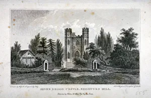 Richard Jupp Prints: Severndroog Castle, Shooters Hill, Woolwich, Kent, 1808. Artist: FR Hay