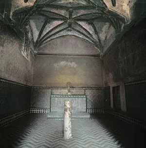 Sevilla Casa De Pilatos. Capilla Cubierta Con Nervadura Gotica