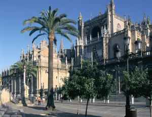 Seville Prints: Seville Cathedral, Spain