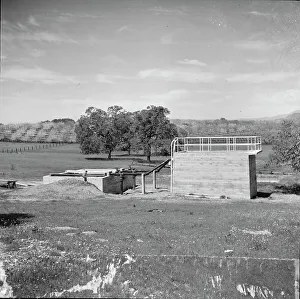 Sanitation Prints: Sewage disposal plant at the Aqua Fria Farm security administration camp
