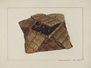 Fibre Prints: Sewing Basket, c. 1938. Creator: Regina Henderer