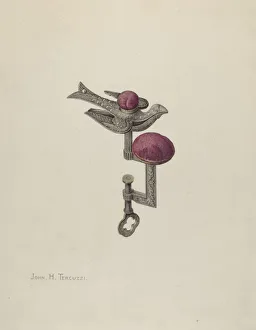 John H Prints: Sewing Bird, 1940. Creator: John H. Tercuzzi