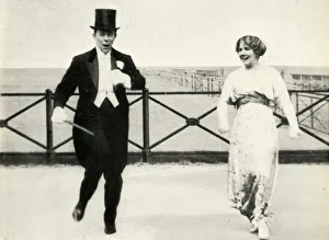 Leonard Russell Prints: Seymour Hicks and Ellaline Terriss, c1907, (1947). Creator: Unknown