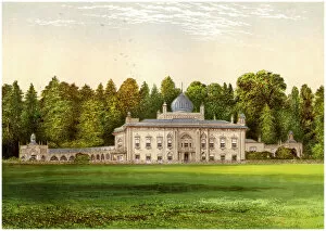 Benjamin Gallery: Sezincote, Gloucestershire, home of Baronet Rushout, c1880