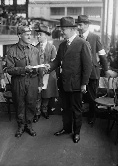 Aviator Prints: Sgt. C.R. Coombs, Alan Hawley, between c1915 and c1920. Creator: Bain News Service
