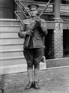 Us Army Prints: Sgt. Raymond L. Young, between c1915 and c1920. Creator: Bain News Service