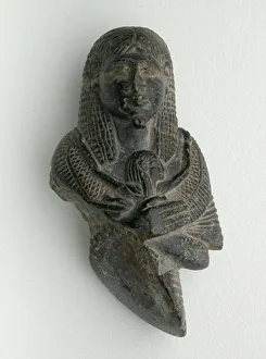 Mummy Prints: Shabti, Egypt, New Kingdom, Dynasties 18-19 (about 1550-1186 BCE). Creator: Unknown