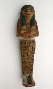 Mummy Prints: Shabti (Funerary Figurine) of Mayet, Egypt, Dynasty 19 (about 1295-1186 BCE)