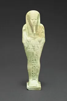 Mummy Collection: Shabti of Horu, Egypt, Late Period, Dynasty 26 (664-525 BCE). Creator: Unknown