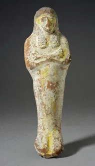 Late Period Prints: Shabti, Late Period-Ptolemaic Period (724-31 BCE). Creator: Unknown