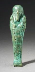 Hieroglyph Prints: Shabti, Middle Kingdom-Ptolemaic Period (2061-31 BCE). Creator: Unknown