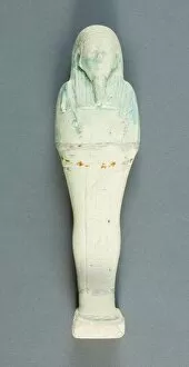 Arms Folded Gallery: Shabti of Osiris, Egypt, Late Period, Dynasty 26-30 (664 BCE-343 BCE). Creator: Unknown