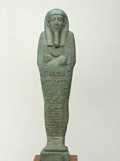 Mummy Collection: Shabti of Wahibreemakhet, Egypt, Late Period, Dynasty 26 (664-525 BCE). Creator: Unknown