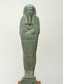Arms Folded Gallery: Shabti of Wahibreemakhet, Egypt, Late Period, Dynasty 26 (664-525 BCE). Creator: Unknown