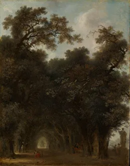 Jean Honoré Prints: A Shaded Avenue, ca. 1775. Creator: Jean-Honore Fragonard
