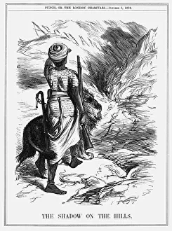 The Shadow on the Hills, 1878. Artist: Joseph Swain