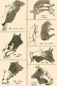 Games Prints: Shadow Pictures and Silhouettes, 1883. Creator: Unknown