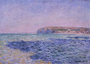 South France Gallery: Shadows on the Sea. The Cliffs at Pourville, 1882. Artist: Monet, Claude (1840-1926)