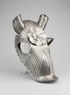 Chaffron Gallery: Shaffron, Southern Germany, c. 1520. Creator: Unknown