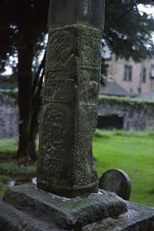 Norse Prints: Shaft of Cross at Walton, near Lancaster, England, 20th century. Artist: CM Dixon