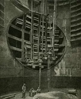 Alfred Charles William Gallery: The Shaft Leading To The Entrance Of The Blackwall Tunnel, 1901. Creator: Unknown