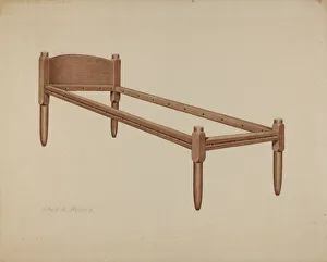 Shaker Bed, 1935 / 1942. Creator: Elbert S. Mowery