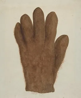 Shaker Glove, c. 1936. Creator: Helen E. Gilman