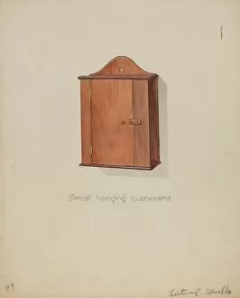 Small Gallery: Shaker Hanging Cupboard, c. 1936. Creator: Victor F. Muollo