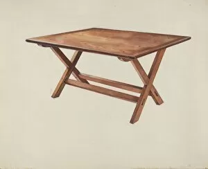 Shaker Ironing Table, 1935 / 1942. Creator: Irving I. Smith
