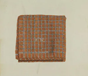 Shaker Man's Handkerchief, c. 1936. Creator: George Constantine;Constantine, George