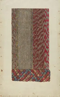 Carpet Collection: Shaker Rug, c. 1936. Creator: Alice Stearns