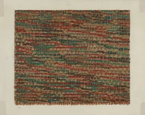 Chabot Lucille Prints: Shaker Rug Strips, 1935 / 1942. Creator: Lucille Chabot