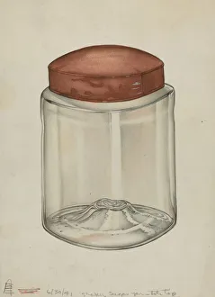 Shaker Sugar Jar, 1941. Creator: Charles Goodwin