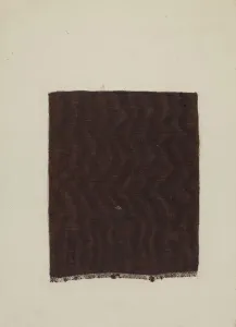 Moutal Elizabeth Prints: Shaker Textile, c. 1936. Creator: Elizabeth Moutal