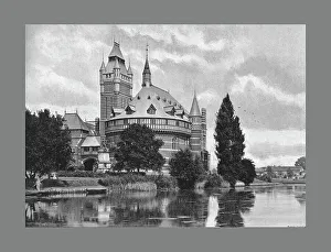 Sights And Scenes Prints: The Shakespeare Memorial, c1900. Artist: Harvey Barton