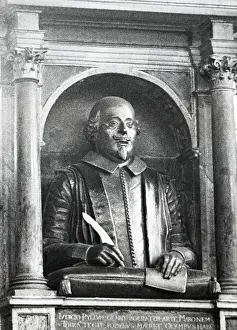 Shakespeare Prints: Shakespeare Memorial, Holy Trinity Church