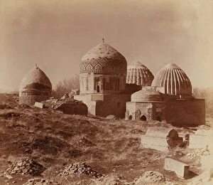 Mosque Collection: Shakh-i Zindeh mosque; view from the northeast, Samarkand, between 1905 and 1915
