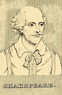 Playwright Collection: Shakspeare, (1564-1616), 1830. Creator: Unknown