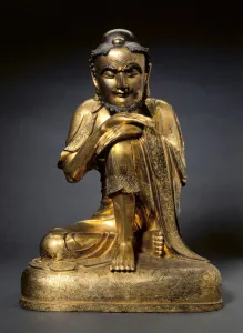 1271 1368 Prints: Shakyamuni as an Ascetic, early 1300s. Creator: Unknown