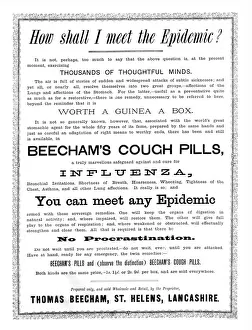 How shall I meet the Epidemic?, 1890. Creator: Unknown