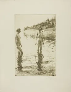 Shallow, 1913. Creator: Anders Leonard Zorn