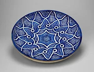 North African Gallery: Shallow bowl, Morocco, Late 19th century. Creator: Unknown