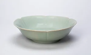 Goryeo Prints: Shallow Foliate Bowl, Korea, Goryeo dynasty (918-1392), 12th century. Creator: Unknown