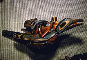 Pacific North West Prints: Shamans Rattle, Thunderbird, Pacific North-West Coast Indian