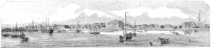 Junk Prints: Shanghae, from an original sketch, 1854. Creator: Unknown