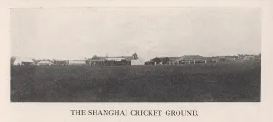 Cricket Ground Prints: The Shanghai Cricket Ground, China, 1912