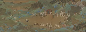Sound Gallery: The Shanglin Park: Imperial Hunt, Ming or Qing dynasty, 17th century. Creator: Unknown