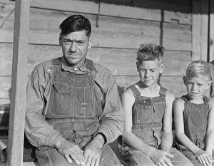 Workwear Prints: Sharecropper near Hartwell, Georgia, 1937. Creator: Dorothea Lange